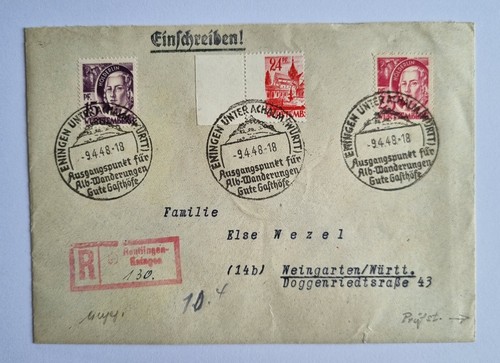 Brief zone fehldruck - -,
