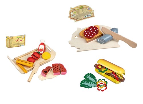 Großes lebensmittel set - großes, aus