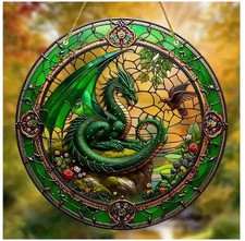 Acrylbild Drache Fantasy