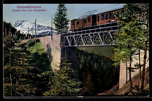 Mariazellerbahn viadukt - mariazellerbahn,,