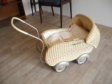 Puppenwagen klein original 50er Jahre  Kinderwagen antik Vintage 1950er Nr. 568