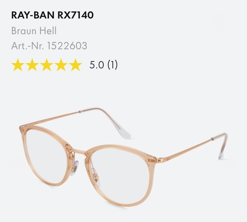 Neue ray ban 7140 - rb, 8124
