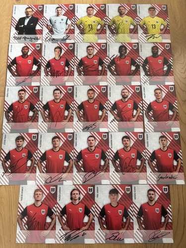 24x handsignierte - 24x,
