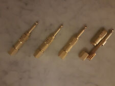 Klinkenstecker Messing Retro Look 6,3 mm mono Eyecatcher an Gitarre Bass