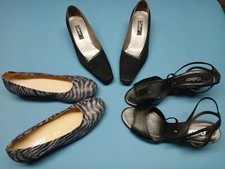 Gabor Damenschuhe 39, 2x Pumps, 1x elegante Sandaletten mit roter Laufsohle