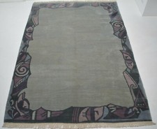 nr C306 Modern Hochwertige Wollteppich Tibet Nepal Teppich Wolle ca 350 x 250 cm