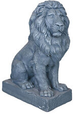 Barock Löwe Garten Statue Löwenfigur Torwächter Tierskulptur Eingang Deko Löwe 