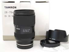 Tamron AF 28-75mm 2.8 Di III VXD G2 Objektiv Sony e-mount Gewährleistung 1 Jahr 