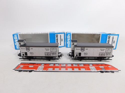 Märklin 2x museumswagen - märklin, h0