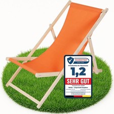 Strandliege Holz Liegestuhl