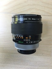 Canon Lens FD 85 mm 1:1.2 s.s.c Aspherical