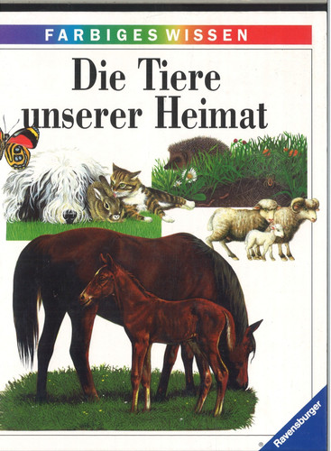 Farbiges wissen die tiere - wissen, 6: