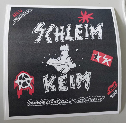 Schleim keim aufkleber - schleim, 10