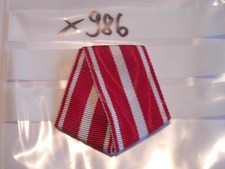 Ordensband Dänemark rot weiß