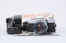 Minolta SRT101 + MC Rokkor-PF 1:1.7 f=55mm (Neuwertig!)  FOTO JESCHNER KASSEL