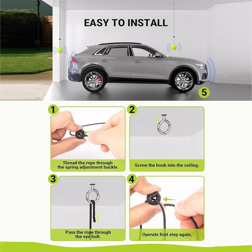 Einparkhilfe der garage mit - in,