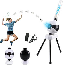 Badminton-Aufschlagmaschine Tragbarer Automatischer Badminton-Ballwerfer Trainer