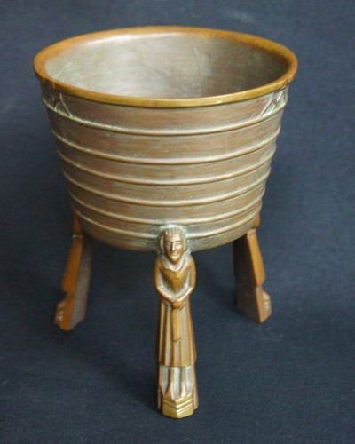 Vase dose schale empire - vase, bronze