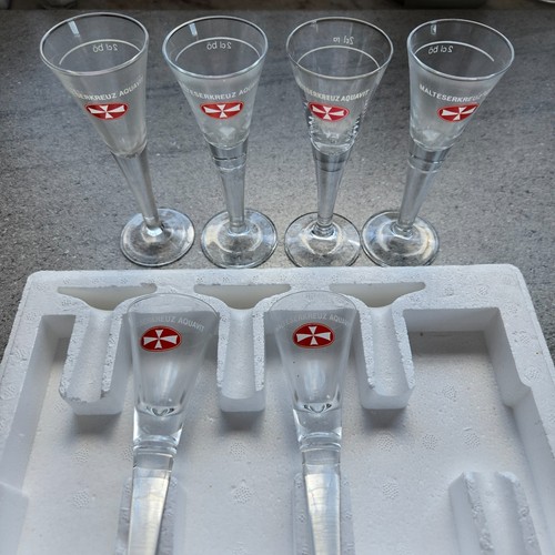 Malteser aquavit gläser - aquavit,