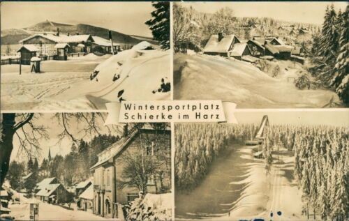 Ansichtskarte schierke harz - ansichtskarte,
