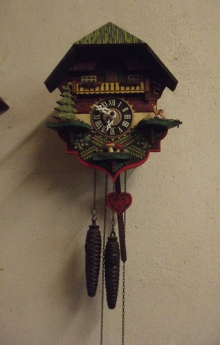 Uhr kuckucksuhr holz alt - kuckucksuhr,,