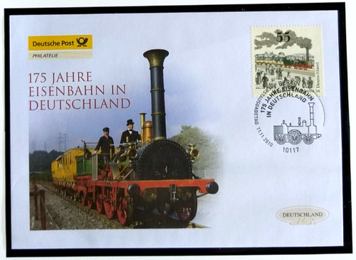 Brd 2010 fdc 175 jahre - fdc,,