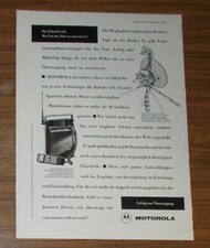 Seltene werbung motorola - seltene,