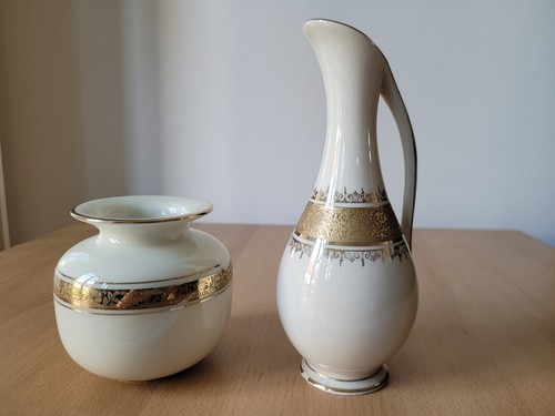 Set aus porzellanblumenvasen - 2,