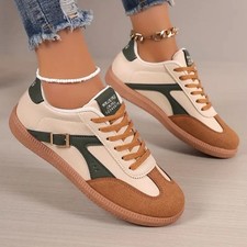Damen sneaker beige braun - sneaker,