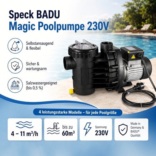 Poolpumpe speck badu magic 6 - badu,