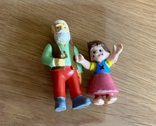 Zuiyo: Heidi "Alm-Öhi" original Figur, 6 cm, 70er mit Heidi 4,5cm