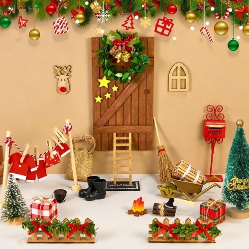 Weihnachtswichtel miniatur set - weihnachtswichtel,