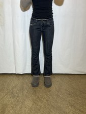 Diesel Jeanshose Jeans Hose Low Waist Blau Poiak W29L32 Gr S Dunkelblau