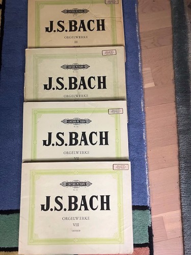 Bach orgelwerke band 4 7 - j.s.bach, 3,4,7