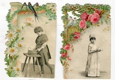 Glanzbilder Oblaten scraps