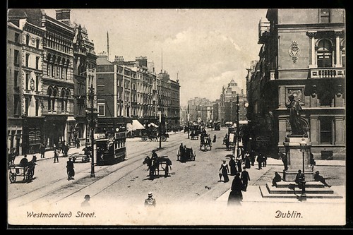 Ansichtskarte dublin - ansichtskarte,