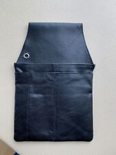 Kellnerholster Kellner Tasche Holster Schwarz Echt Leder wie Neu Kellnertasche 