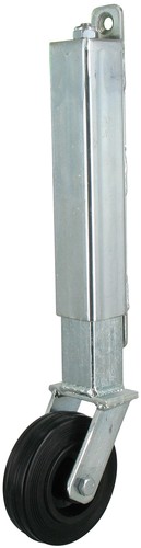 Gefederte torbockrolle - gefederte, /