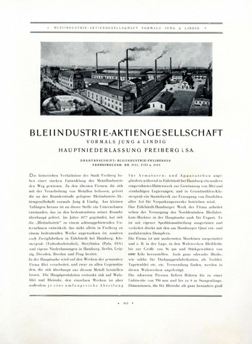 Bleiindustrie jung lindig - jung, in