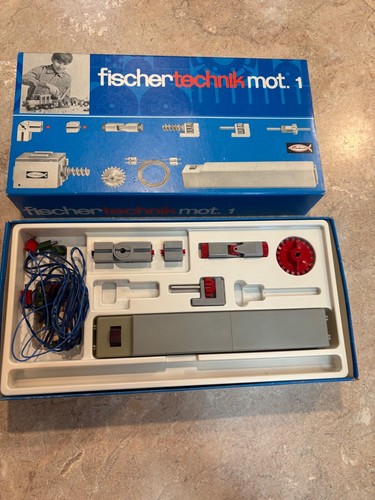 Fischertechnik mot vintage - 1,