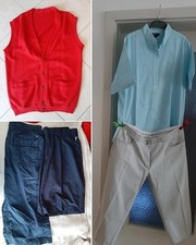 Konvolut Gebrauchte Klamotten Kleidung Herren, sportlich leger, Golf & Freizeit