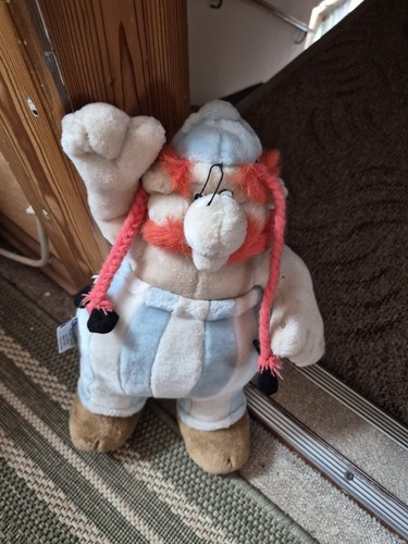 Obelix figur 1994 plüsch - ,