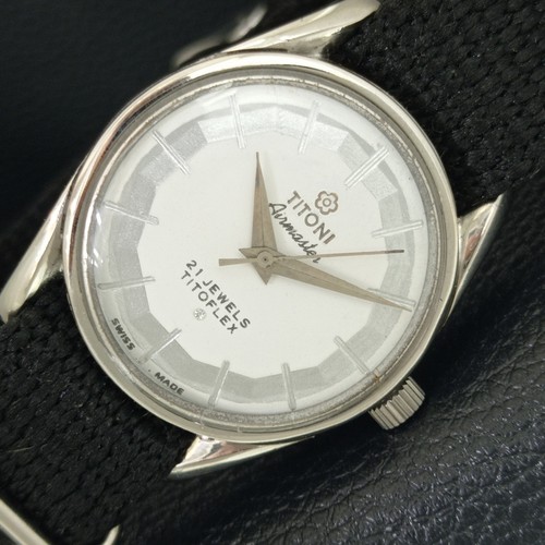 Handaufzug vintage titoni - vintage,