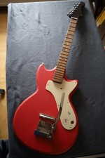 Deutscher Git-Body und Hals aus den 1960ern, ohne Elektronik! Unfertiges Projekt