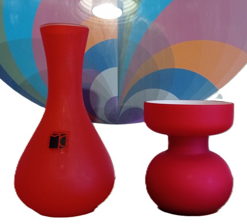 Murano glas vase - 2x,