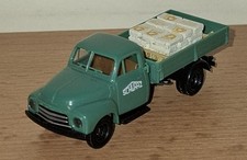 Alter Brekina 1:87 Opel Blitz Pritsche Grün Schwarzbau Modellauto Ohne Spiegel