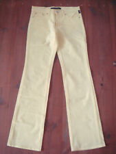 Original VERSACE Jeans Couture Hose 92% PA, 8% EL in Neon Gelb Gr.36 (28 W)