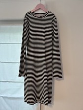 H&M Gestreiftes Kleid Mini