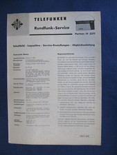 Telefunken  Partner  IV  3271  -  Rundfunk-Service*