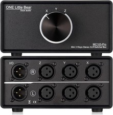 MC103 Pro XLR Audio Switcher